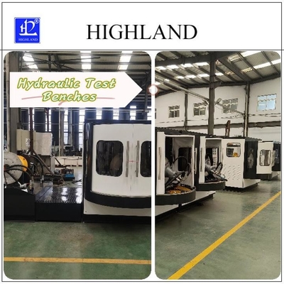 Hydraulische Prüfmaschine Anpassung Hydraulische Pumpen und Motoren mit der Marke HIGHLAND