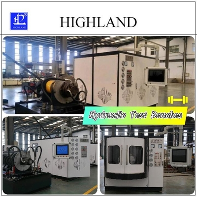 HIGHLAND Hydraulische Prüfmaschine Hydraulische Prüfbank mit hoher Ölfiltrationsgenauigkeit