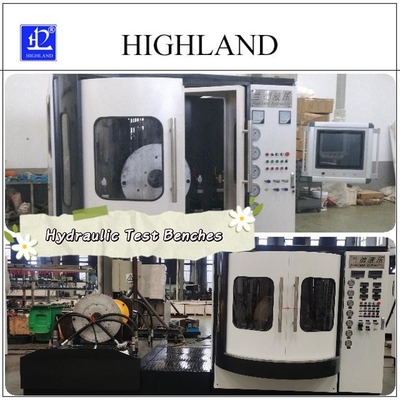 HIGHLAND Hydraulische Prüfmaschine Hydraulische Prüfbank mit hoher Ölfiltrationsgenauigkeit