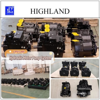 Maximaler Hubraum von 130 ml/h hydraulischer Motorpumpe mit 97% Effizienz