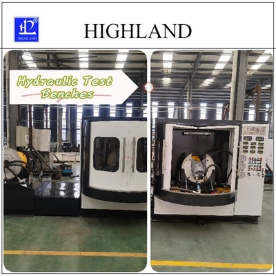 HIGHLAND Hydraulische Prüfmaschine Anpassung Designvorteile bei hoher Ölfiltration