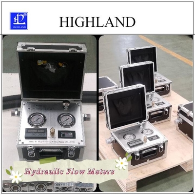 HIGHLAND Hydraulische Durchflussmessgeräte Entfernbares Design Öl Temperaturbereich -20C -150C