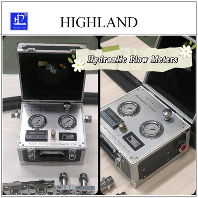 HIGHLAND Hydraulische Durchflussmessgeräte Entfernbares Design Öl Temperaturbereich -20C -150C