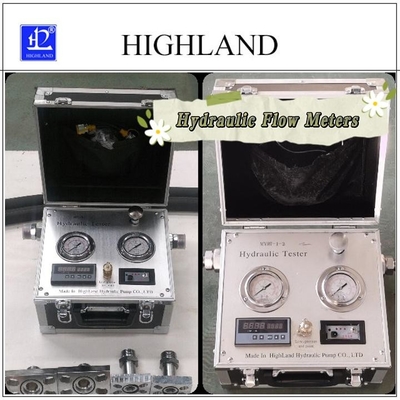 HIGHLAND Hydraulische Durchflussmessgeräte Entfernbares Design Öl Temperaturbereich -20C -150C