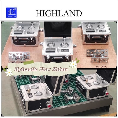 Genaue Öltemperaturüberwachung hydraulische Durchflussmessgeräte per HIGHLAND