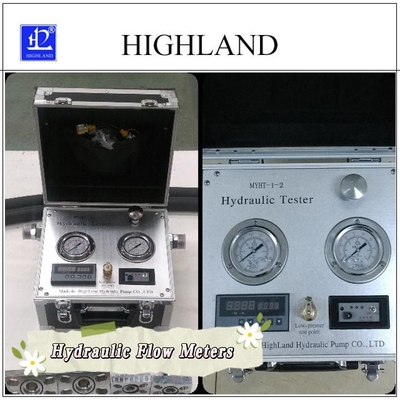 Zuverlässige MYHT-1-4 Hydraulische Durchflussmessgeräte Hydraulischer Tester Hydraulische Systeme