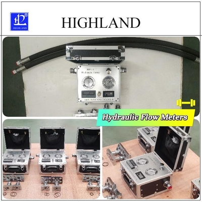 Genaue Datenanzeige Hydraulische Durchflussmessgeräte Modellnummer MYHT-1-4 für den Betrieb