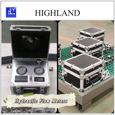 Genaue Datenanzeige Hydraulische Durchflussmessgeräte Modellnummer MYHT-1-4 für den Betrieb