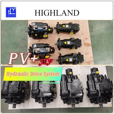 Hydraulisch angetriebene Pumpe mit Gusseisenkörper langlebiger Leistung bei manueller Belastung