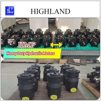 Schwerlastmotor HMF90 Hydraulikmotoren Gusseisengehäuse Leichte Wartung Hochdrehmoment