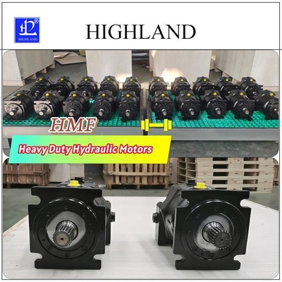 HMF90 Hochdrehmoment Hydraulikmotoren Gusseisen Gehäuse Leichte Wartung