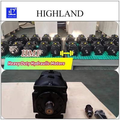 Präzisionsstahlproduktion HMF90 Hydraulikmotoren Gusseisengehäuse Hochdrehmoment