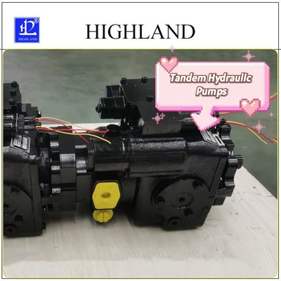Hydraulische Tandempumpen mit variabler Versetzung für mobile Geräte