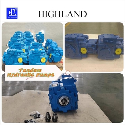 Anpassungsfähige Tandem-Hydraulikpumpen mit Swashplate-Struktur