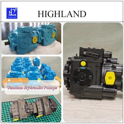 Anpassungsfähige Tandem-Hydraulikpumpen mit Swashplate-Struktur