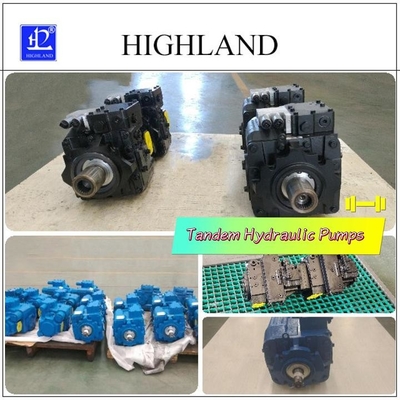 Kompakte und leistungsstarke Tandem-Hydraulikpumpen für geschlossene Stromkreissysteme