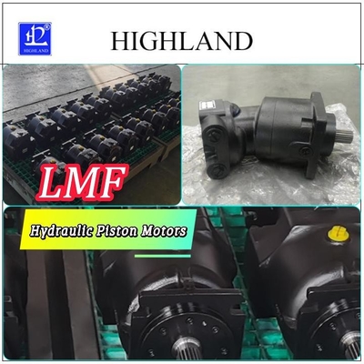 LMF30 Hydraulikkolbenmotor mit Gusseisengehäuse und Patentbescheinigung