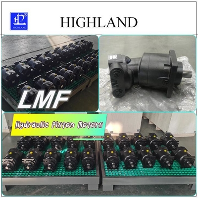 LMF30 Hydraulikkolbenmotor mit Gusseisengehäuse und Patentbescheinigung