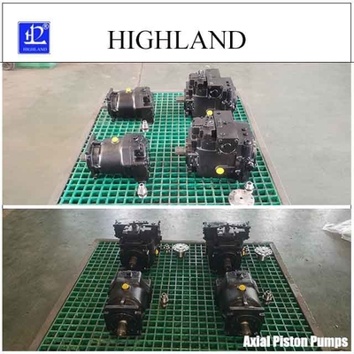 Kolbenpumpe mit Hydrauliksystemkomponenten Paket Sperrholzgehäuse
