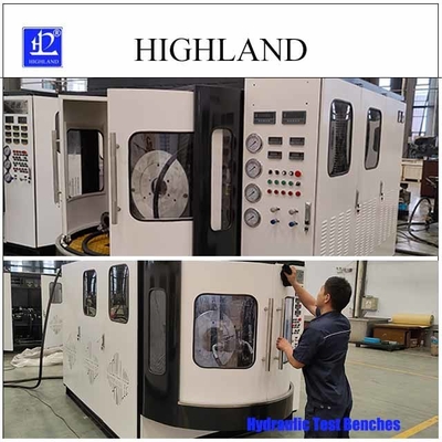 HIGHLAND vollautomatische hydraulische Prüfbank - Durchfluss von 500 l/min