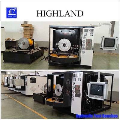 HIGHLAND vollautomatische hydraulische Prüfbank - Durchfluss von 500 l/min
