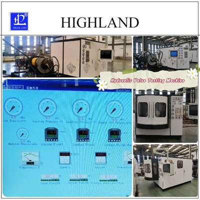 Hydraulische Ventilprüfbank 35 Mpa Druck Modular Layout Personalisierung