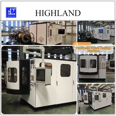Prüfung des hydraulischen Ventilsystems Hydraulische Ventilprüfbänke 450 L/Min Durchflussmaschine