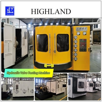 Prüfung des hydraulischen Ventilsystems HIGHLAND Hydraulische Ventilprüfung Maschine kundenspezifische Fabrik
