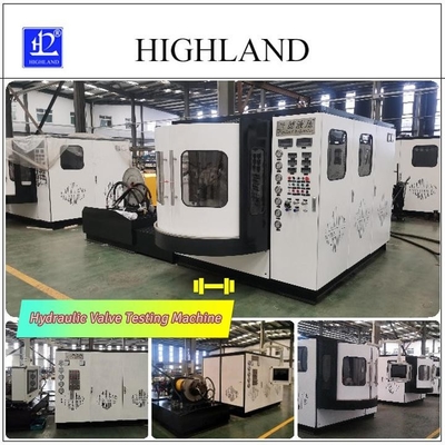 Prüfung des hydraulischen Ventilsystems HIGHLAND Hydraulische Ventilprüfung Maschine kundenspezifische Fabrik