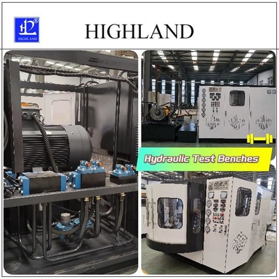 Prüfmaschine Hydraulische Prüfbänke 500 L/Min Durchfluss 42 Mpa Druck für Pumpen und Motoren