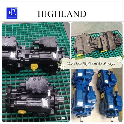 Vielseitige und zuverlässige Tandem-Hydraulikpumpen für schwere Maschinen