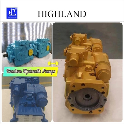 110cc/r Tandem-Hydraulikpumpen für landwirtschaftliche Maschinen