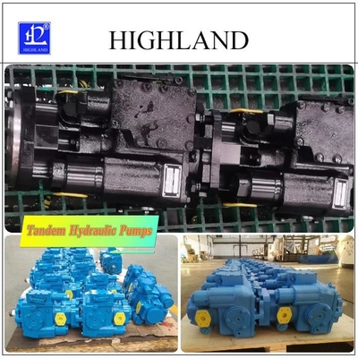 Hochleistungs-Tandem-Hydraulikpumpen für landwirtschaftliche Maschinen