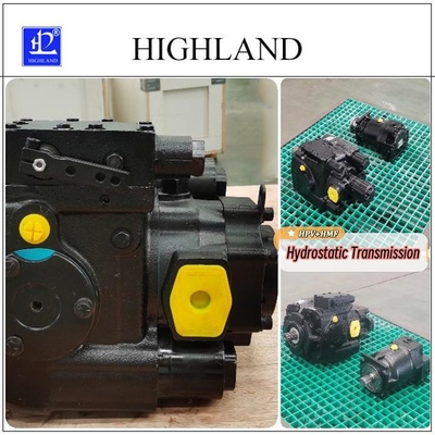 Hydraulisches Getriebesystem getestet und vollständig angepasst mit axaler Kolbenpumpe
