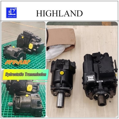 Hydraulisches Getriebesystem getestet und vollständig angepasst mit axaler Kolbenpumpe