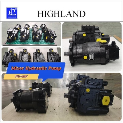 Hochdruckmischer Lkw Hydraulikpumpe Variable Displacement Schließschleifer Kolbenpumpe