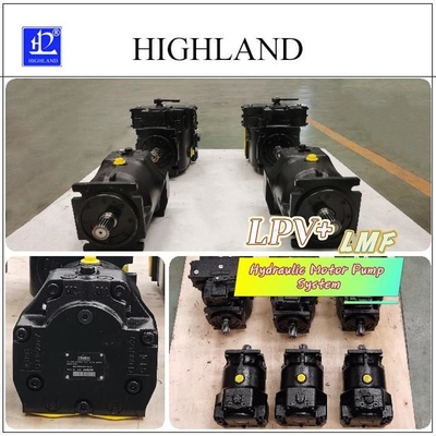 Hydraulisch angetriebene Pumpe für anpassbare hydraulische Komponenten