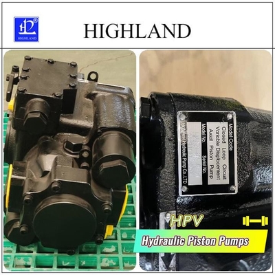 Hydraulische Aksipumpe mit geschlossener Schleife Hydraulische Kolbenpumpe mit Maximaldruck 42Mpa