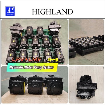 Hochmotorisiertes Pumpensystem mit maximaler Hubfläche von 70 ml/h