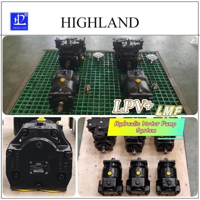 Hochmotorisiertes Pumpensystem mit maximaler Hubfläche von 70 ml/h