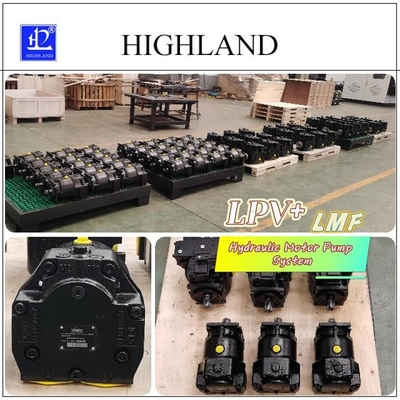 Hydraulisches Motorpumpensystem für manuelle Ladeeffizienz