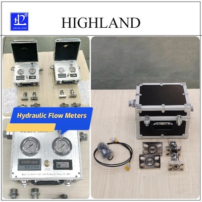 Hydraulischer Durchflussmessgerät Hydraulische Durchflussmessgeräte für Schneeautos Maximaldruck 420 Bar