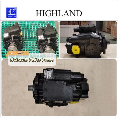 Highland HPV110-MA-L-23 Axialkolbenpumpe, 110 ml/U, hocheffizient, variable Verdrängung für Mähdrescherantrieb