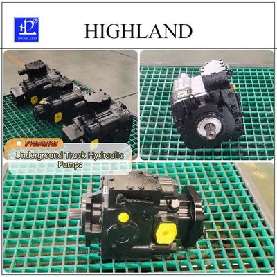 Highland HPV110-MA-L-23 Axialkolbenpumpe, 110 ml/U, hocheffizient, variable Verdrängung für Mähdrescherantrieb