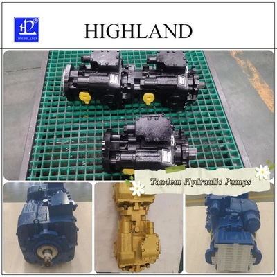 Hochdruck-Tandem-Hydraulikpumpen mit variabler Versetzung für mobile Geräte