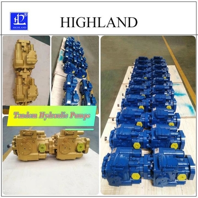 Hydraulische Tandempumpen mit variabler Verschiebung für die Rotationsrichtung nach links oder rechts