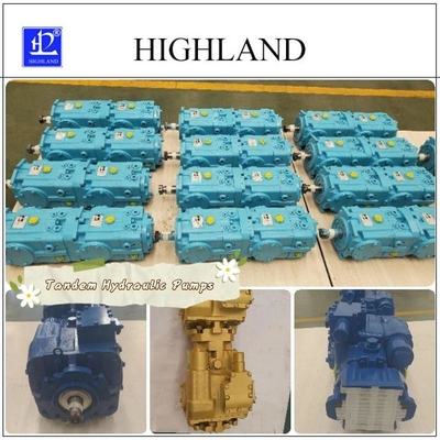Hydraulische Tandempumpen mit variabler Verschiebung für die Rotationsrichtung nach links oder rechts