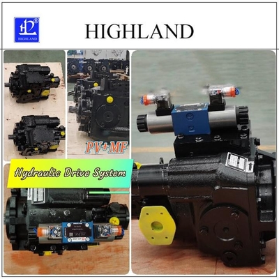 Leistungsstarke hydraulisch angetriebene Pumpe mit max. Druck 42Mpa und 79KW Dauerleistung