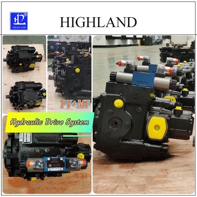 97% Wirkungsgrad Motorisiertes Pumpensystem mit maximaler Verlagerung von 90 ml/R