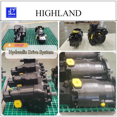 Hydraulische Motorpumpe mit 97% Effizienz und maximaler Verlagerung von 50 ml/R